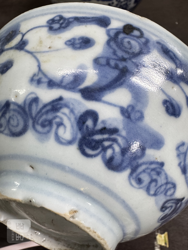 明 青花花卉纹碗 - 图6